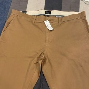 Jcrew 484 slim dark khaki pants NWT